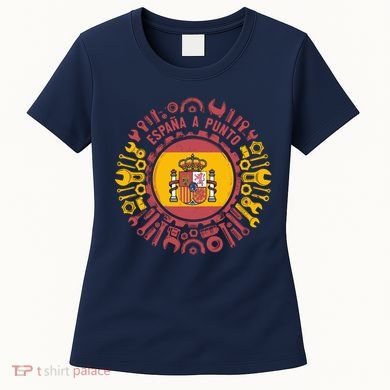 Spanish Coat Of Arms With Tools Women's T-Shirt