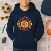 Spanish Coat Of Arms With Tools Kids Hoodie thumb 2