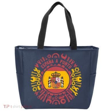 Spanish Coat Of Arms With Tools Tote Bag