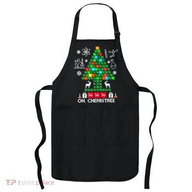 Science Christmas Oh Chemist Tree Chemistree Apron