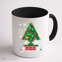 Science Christmas Oh Chemist Tree Chemistree Coffee Mug thumb 1
