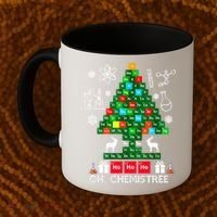 Science Christmas Oh Chemist Tree Chemistree Coffee Mug thumb 2