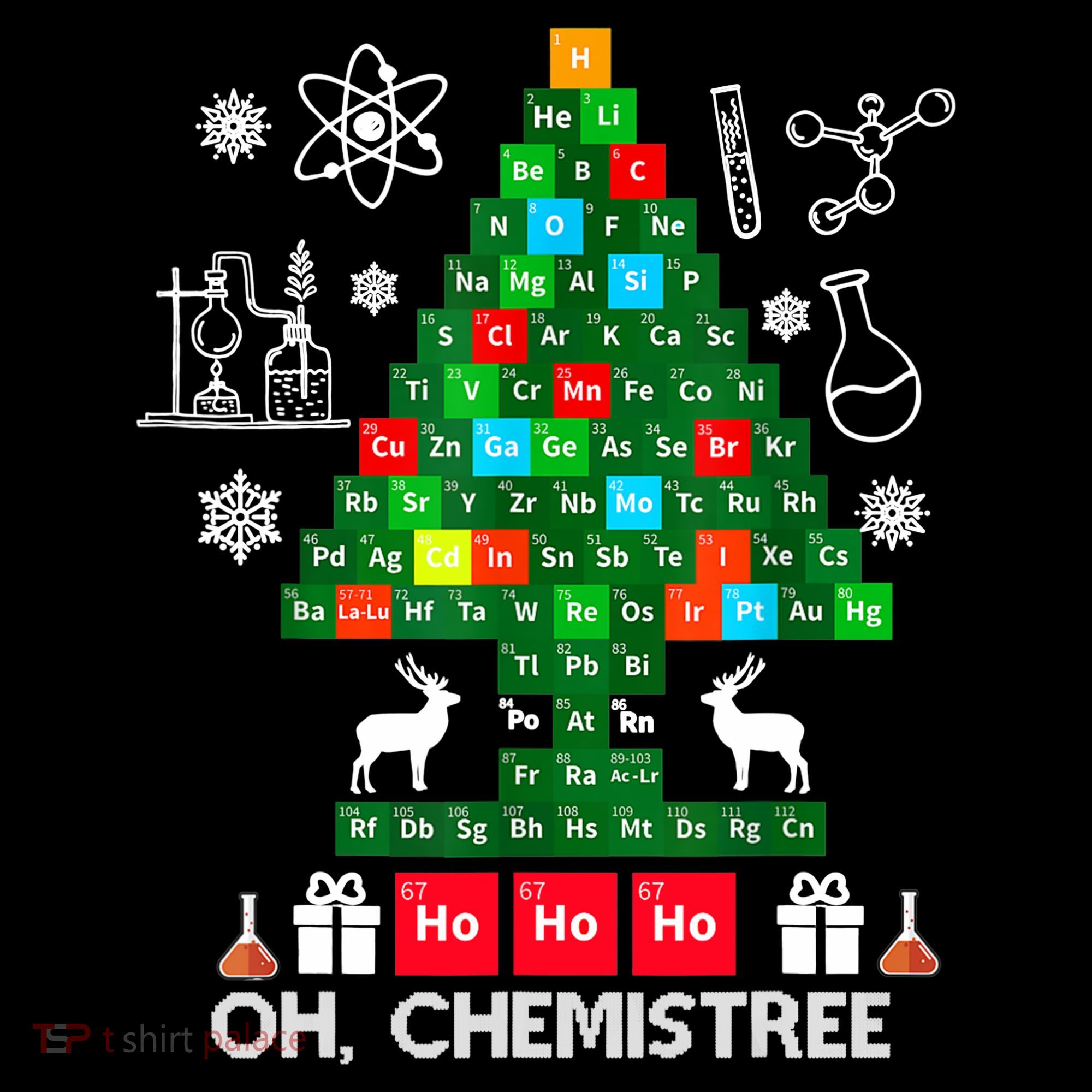 Science Christmas Oh Chemist Tree Chemistree Pajama Set