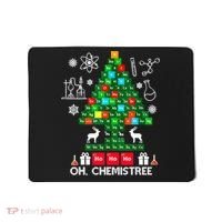 Science Christmas Oh Chemist Tree Chemistree Mousepad thumb 0