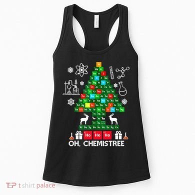 Science Christmas Oh Chemist Tree Chemistree Women's Tank Top