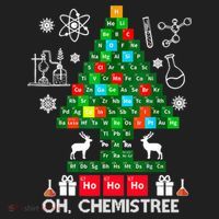 Science Christmas Oh Chemist Tree Chemistree Golf Towel thumb 3