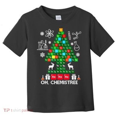 Science Christmas Oh Chemist Tree Chemistree Toddler T-Shirt
