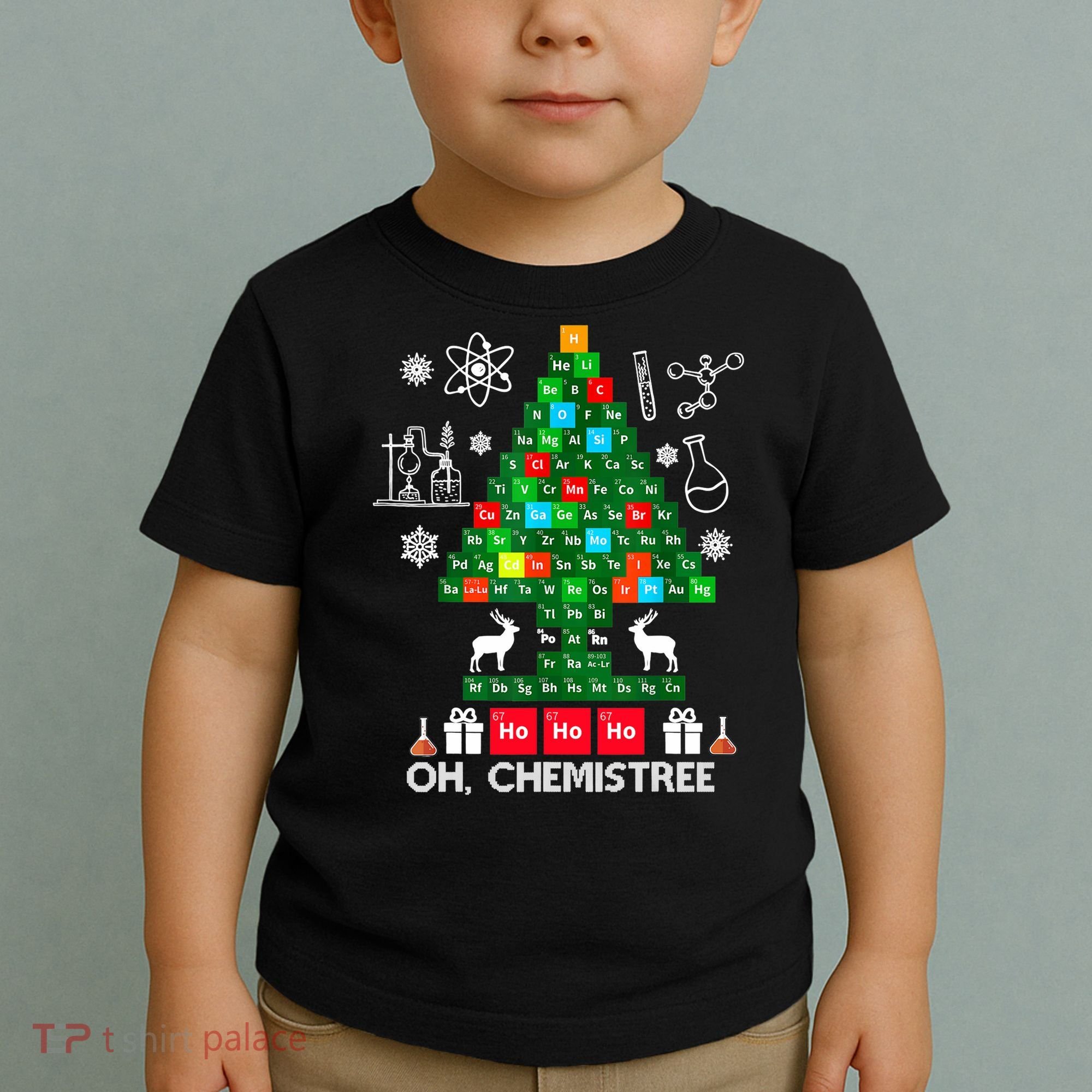 Science Christmas Oh Chemist Tree Chemistree Toddler T-Shirt