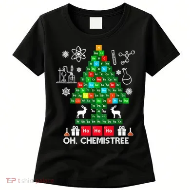 Science Christmas Oh Chemist Tree Chemistree Women's T-Shirt