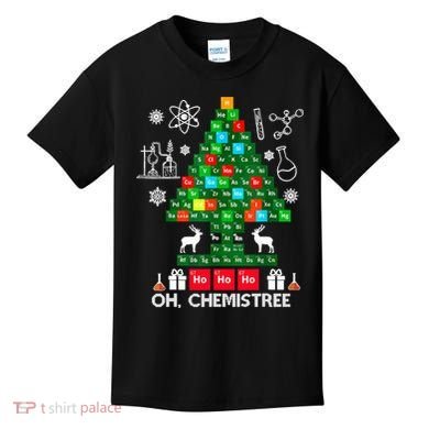 Science Christmas Oh Chemist Tree Chemistree Kids T-Shirt