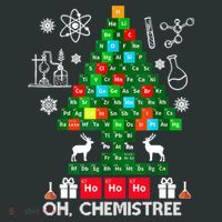 Science Christmas Oh Chemist Tree Chemistree Infant Baby Jersey Bodysuit thumb 2