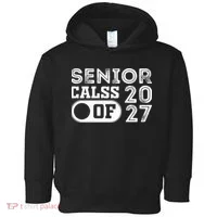 Senior Class Of 2027 Toddler Hoodie thumb 0