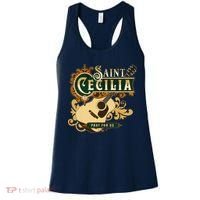 St Cecilia Of Rome Saint Of Music Catholic Guitar Women's Tank Top thumb 0