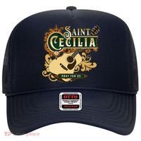 St Cecilia Of Rome Saint Of Music Catholic Guitar Hat thumb 0