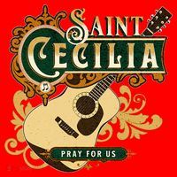 St Cecilia Of Rome Saint Of Music Catholic Guitar Santa Hat thumb 1
