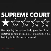 Supreme Court One Star Do Not Recommend Doggie Tank thumb 4
