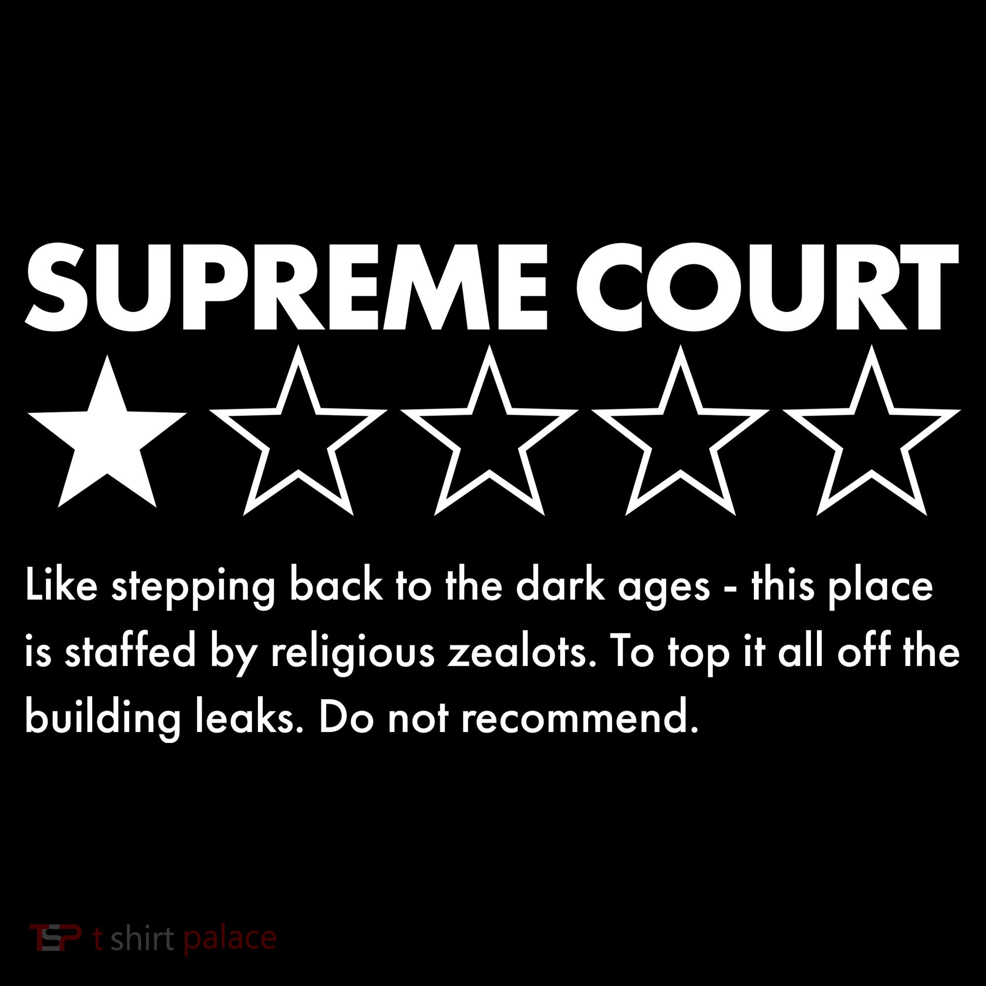 Supreme Court One Star Do Not Recommend Women's Tank Top