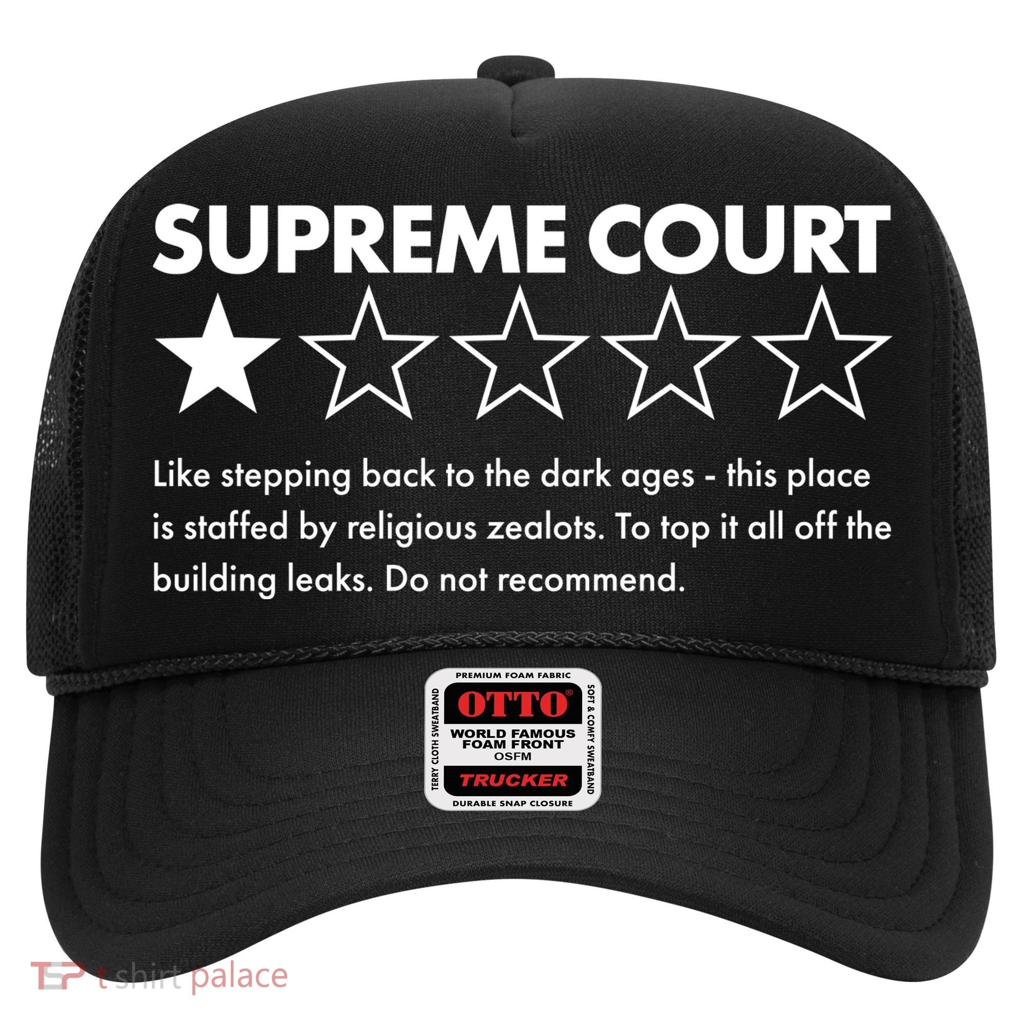 Supreme Court One Star Do Not Recommend Hat