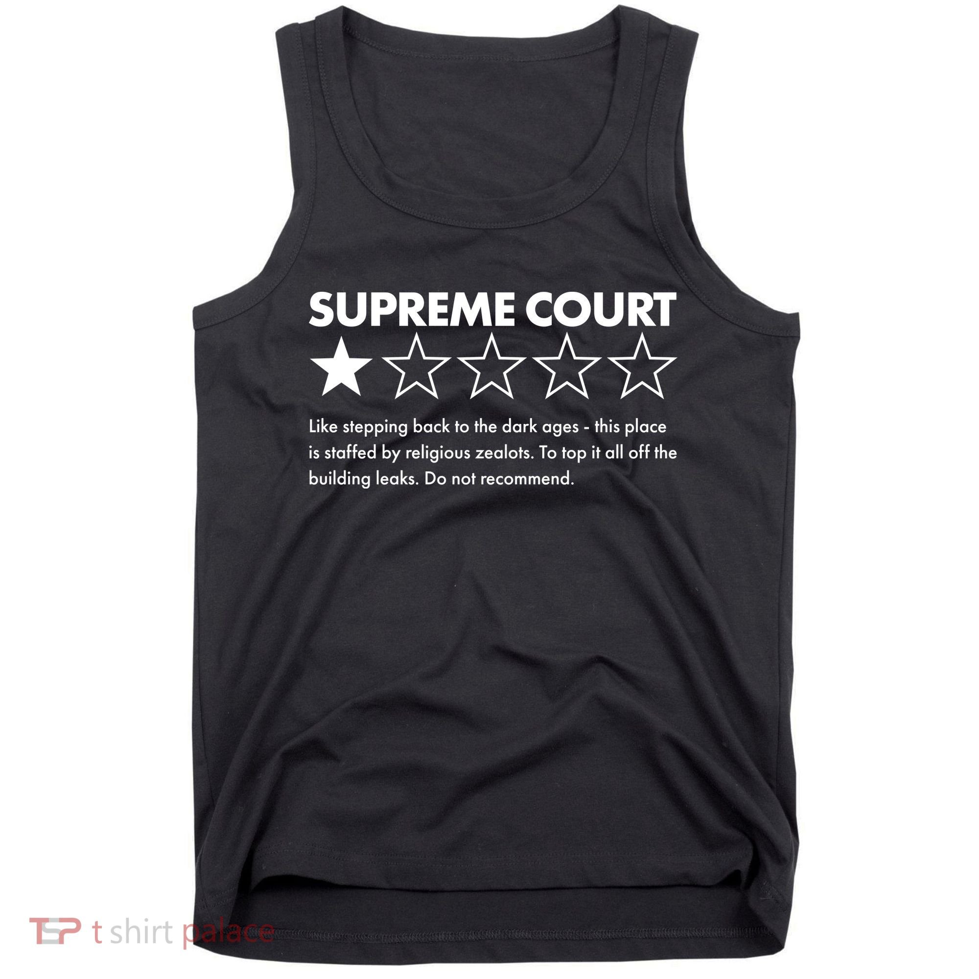 Supreme Court One Star Do Not Recommend Tank Top