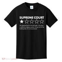 Supreme Court One Star Do Not Recommend Kids T-Shirt thumb 0