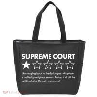 Supreme Court One Star Do Not Recommend Tote Bag thumb 0