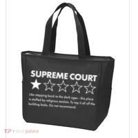 Supreme Court One Star Do Not Recommend Tote Bag thumb 3