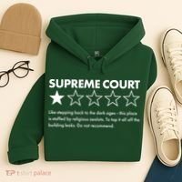 Supreme Court One Star Do Not Recommend Hoodie thumb 4