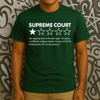 Supreme Court One Star Do Not Recommend T-Shirt thumb 3