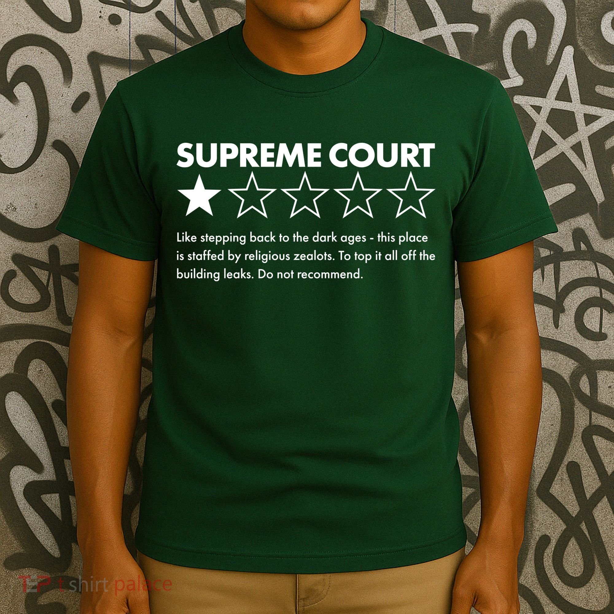 Supreme Court One Star Do Not Recommend T-Shirt