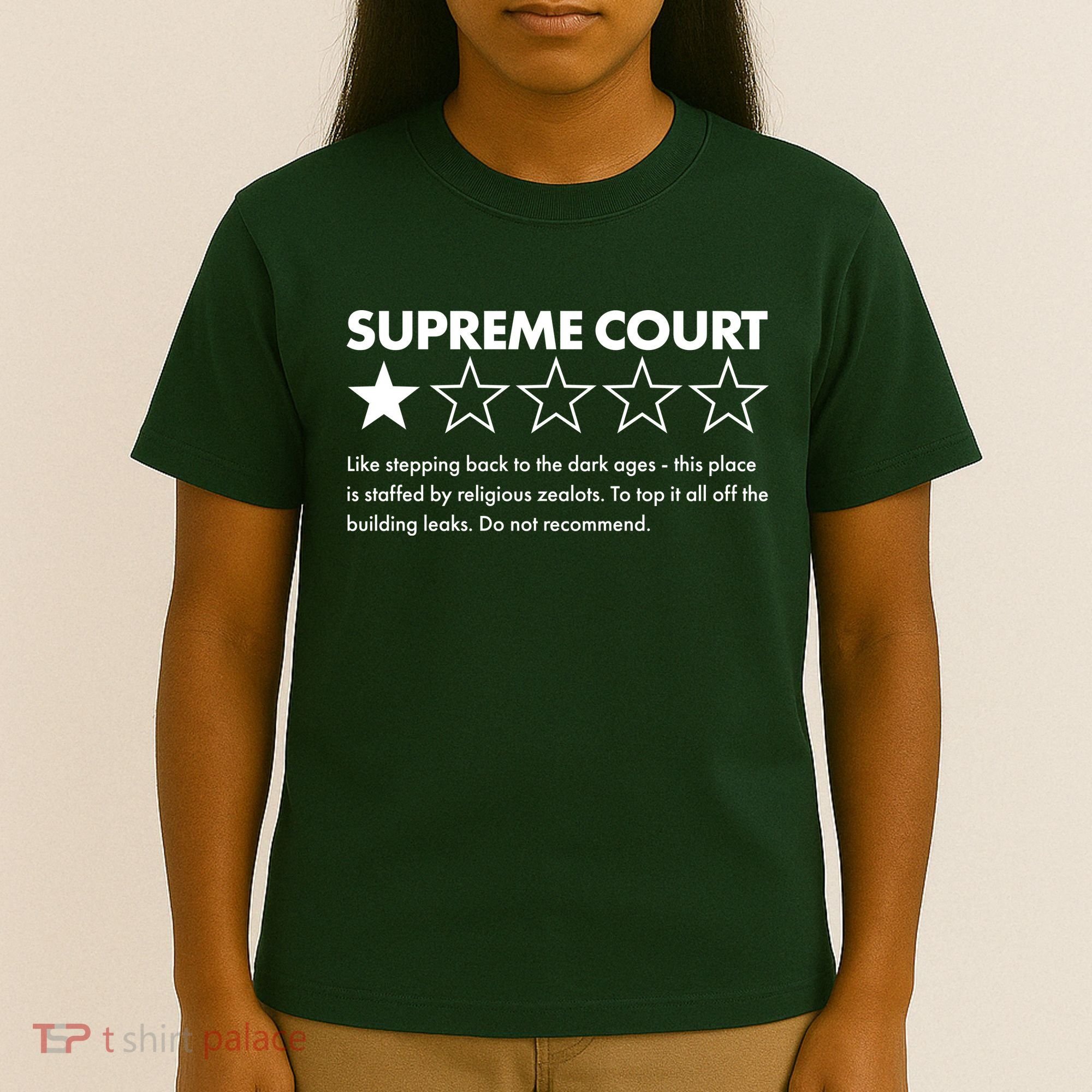 Supreme Court One Star Do Not Recommend T-Shirt
