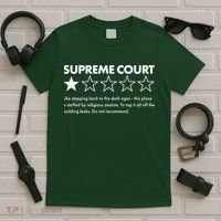 Supreme Court One Star Do Not Recommend T-Shirt thumb 5