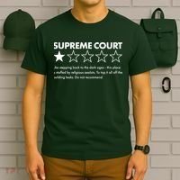Supreme Court One Star Do Not Recommend T-Shirt thumb 6