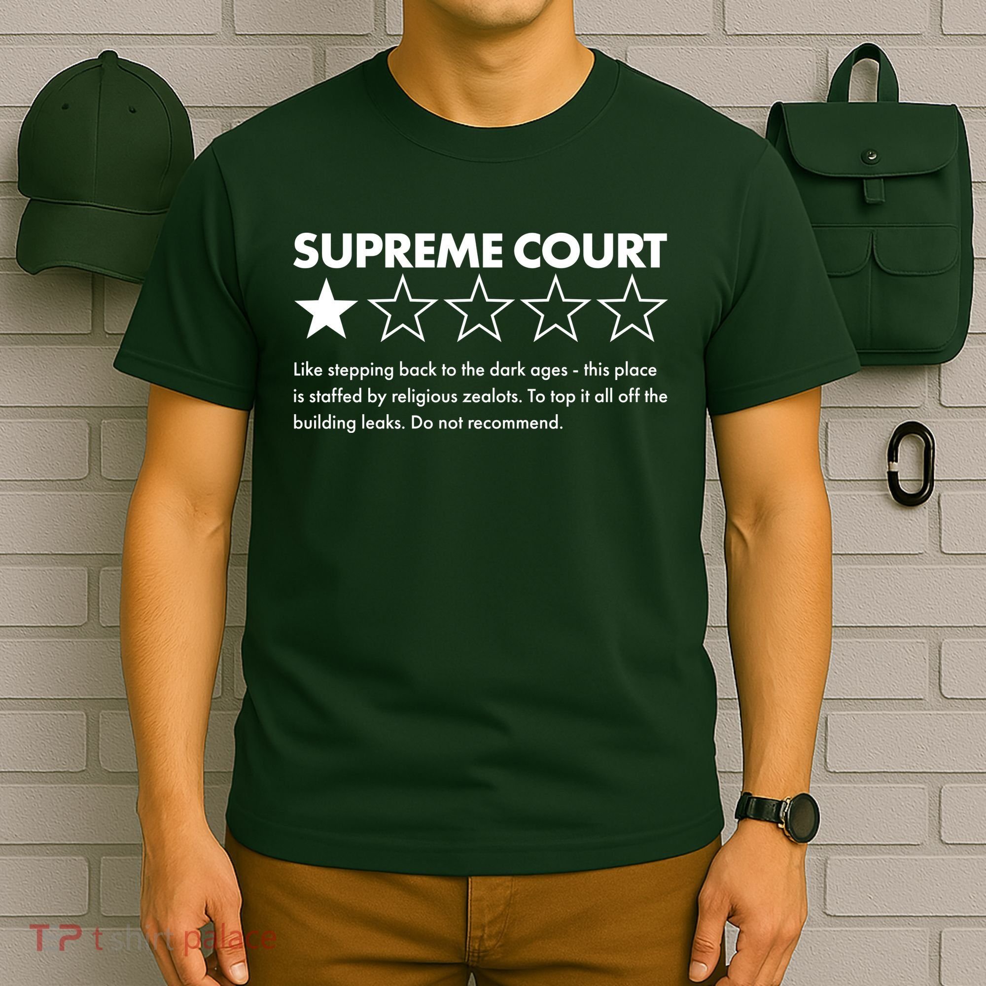 Supreme Court One Star Do Not Recommend T-Shirt