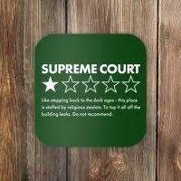 Supreme Court One Star Do Not Recommend Coaster thumb 0