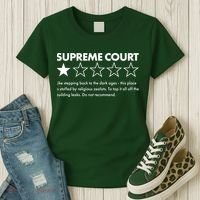 Supreme Court One Star Do Not Recommend Women's T-Shirt thumb 3