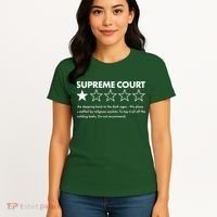 Supreme Court One Star Do Not Recommend Women's T-Shirt thumb 4