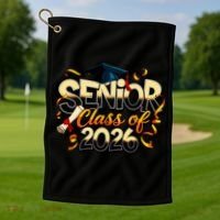 Senior Class Of 2026 Golf Towel thumb 1