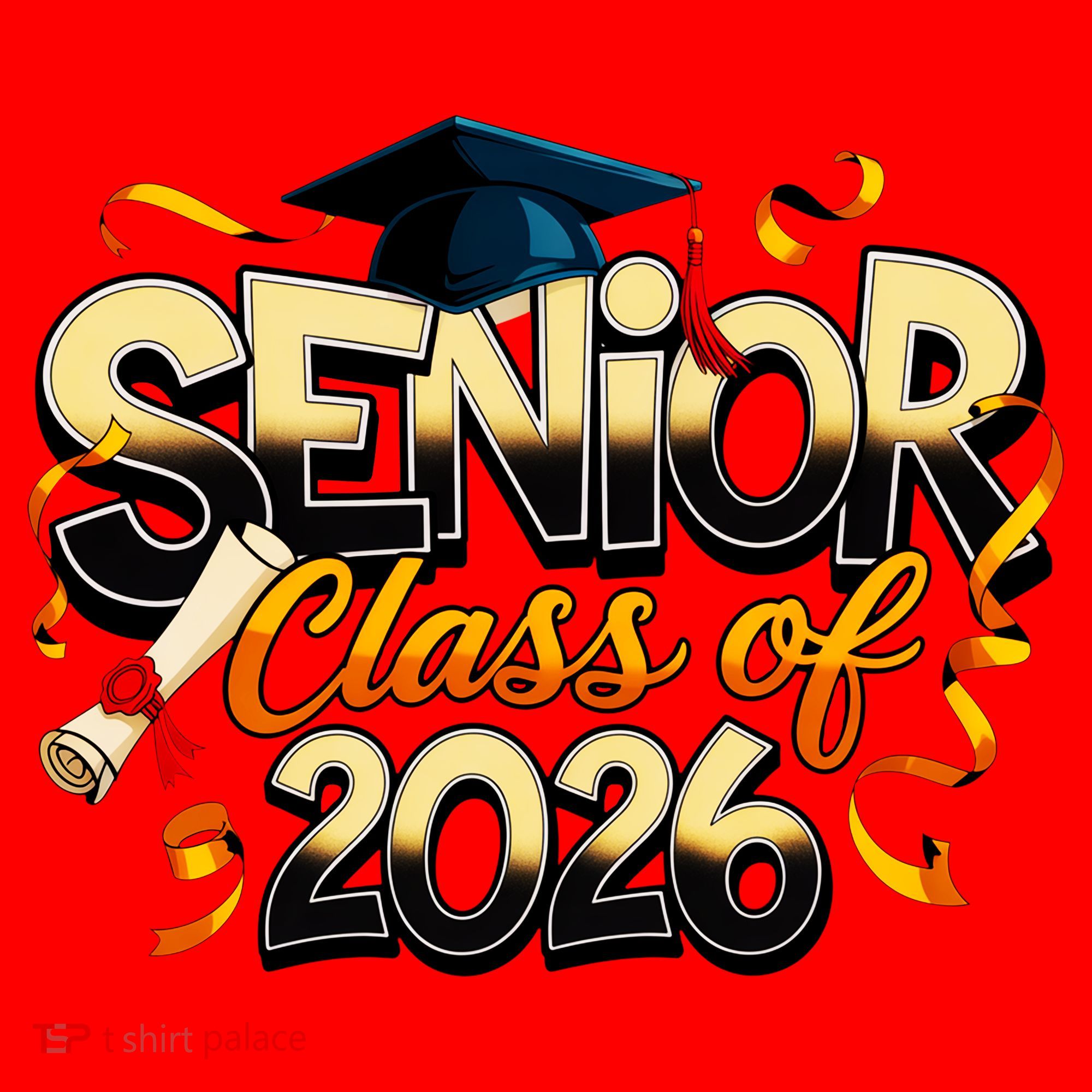 Senior Class Of 2026 Santa Hat