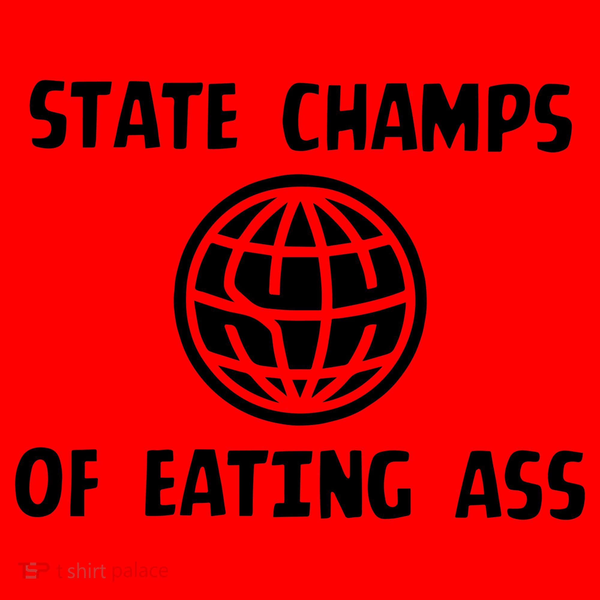 State Champ Of Eating Ass Santa Hat