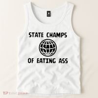State Champ Of Eating Ass Tank Top thumb 2