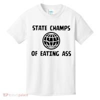 State Champ Of Eating Ass Kids T-Shirt thumb 0
