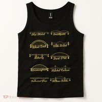 Steel City of Pittsburgh Bridges 412 Black and Yellow PGH Tank Top thumb 2
