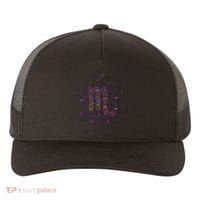 Scorpio Floral Zodiac Yupoong Adult 5-Panel Trucker Hat thumb 0