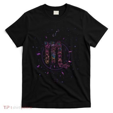 Scorpio Floral Zodiac T-Shirt