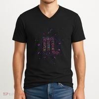 Scorpio Floral Zodiac V-Neck T-Shirt thumb 2