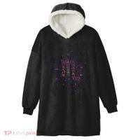 Scorpio Floral Zodiac Hooded Wearable Blanket thumb 0