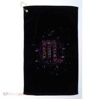 Scorpio Floral Zodiac Golf Towel thumb 0