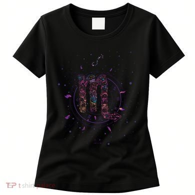 Scorpio Floral Zodiac Women's T-Shirt
