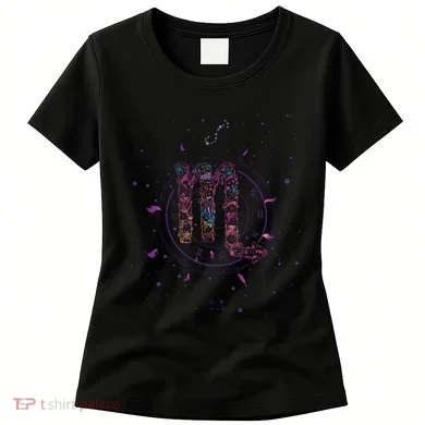 Scorpio Floral Zodiac Women's T-Shirt