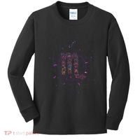 Scorpio Floral Zodiac Kids Long Sleeve Shirt thumb 0